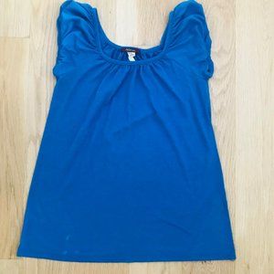 Royal Blue Ruffle tee